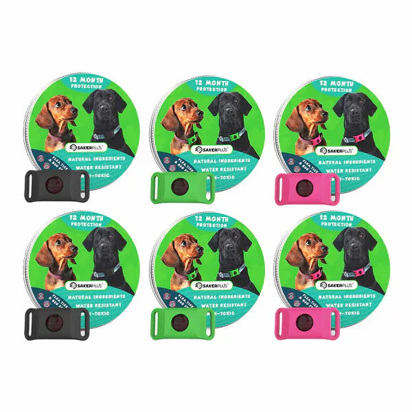 12-Month Flea & Tick Repellent Pendant for Dogs | All-Natural, Waterproof, Chemical-Free