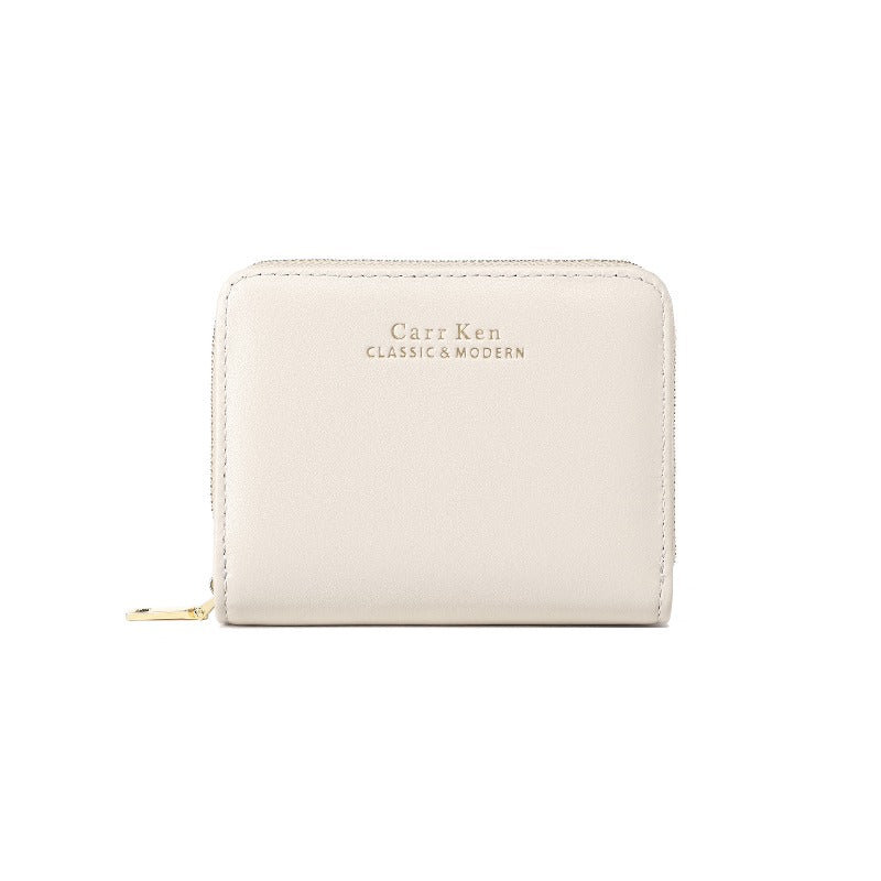 Short Women's Wallet Female Cute Mini Korean Version Female Student Zipper Coin Bag Change Bag Small Card Bag Wholesale