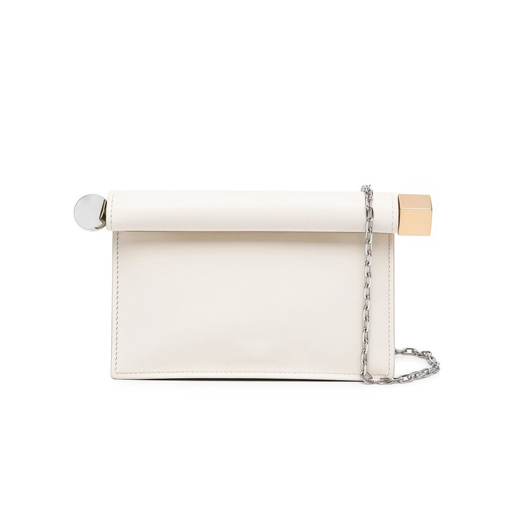 Fashionable Women'S Clutch Bag Multifunctional Foldable Evening Bag with Metal Decoration Crossbody Bag for Banquets And Parties