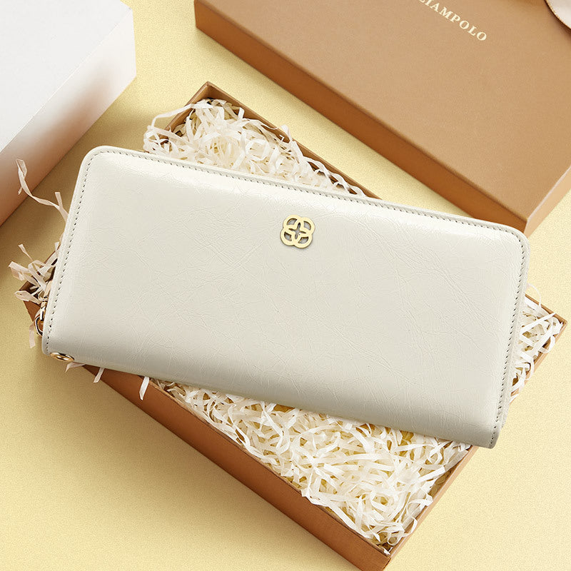 Women's Elegant Long Wallet with Holder - Slim Lightweight Card Holder Suitable for Credit Cards, Cash & Passport - Multi-Color Options (,,,) - Yiwu-Made Fashion Handbag\u002FWallet