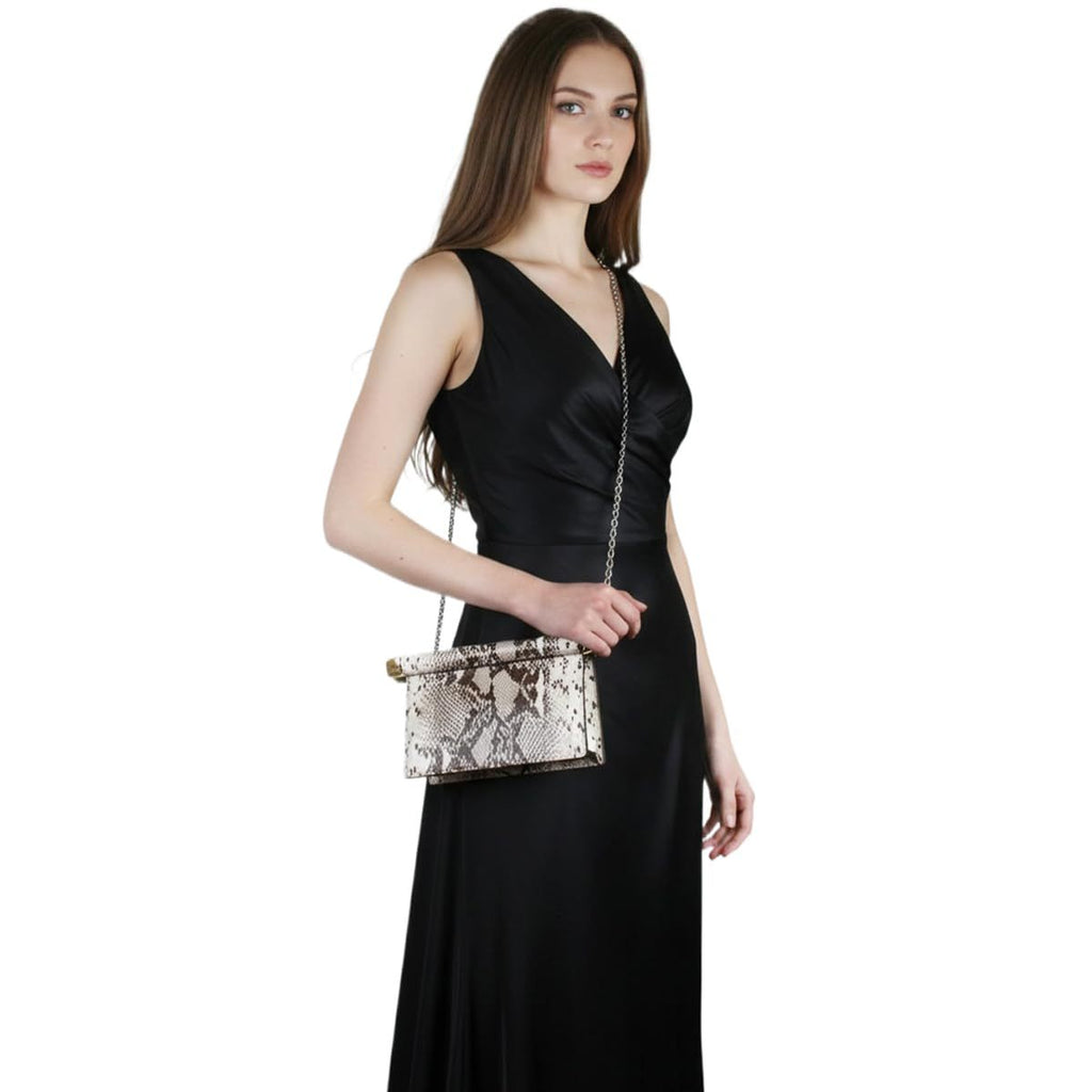 Fashionable Women'S Clutch Bag Multifunctional Foldable Evening Bag with Metal Decoration Crossbody Bag for Banquets And Parties